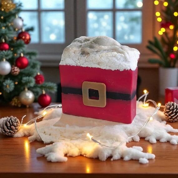 Santa Soap Jolly Christmas Gift Holiday Colle...