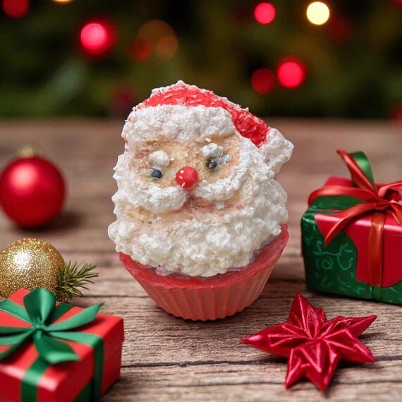 Festive Santa Dessert Soap – Jolly Holiday ...