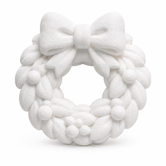 3D Printed Hybrid Mold | Christmas Wreath Bat...