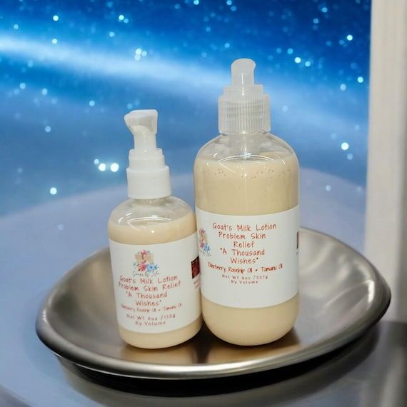 Handmade Goat Milk Lotion, Tamanu Oil, Colloi...