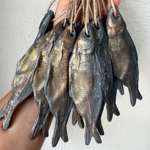 Handmade Dried Fish Soap - Funny Fisherman Gi...