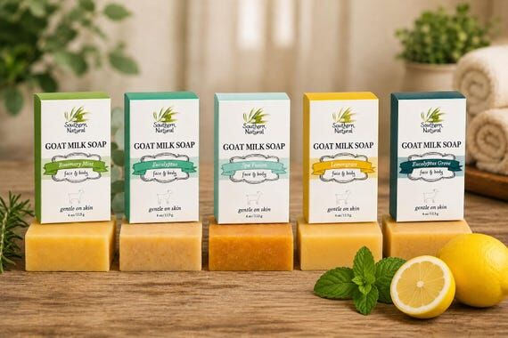 Fresh & Herbal Goat Milk Soap | Choose Your S...