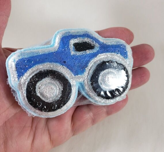 Truck Bath Bomb, Kids Party Favor, Rainbow Co...
