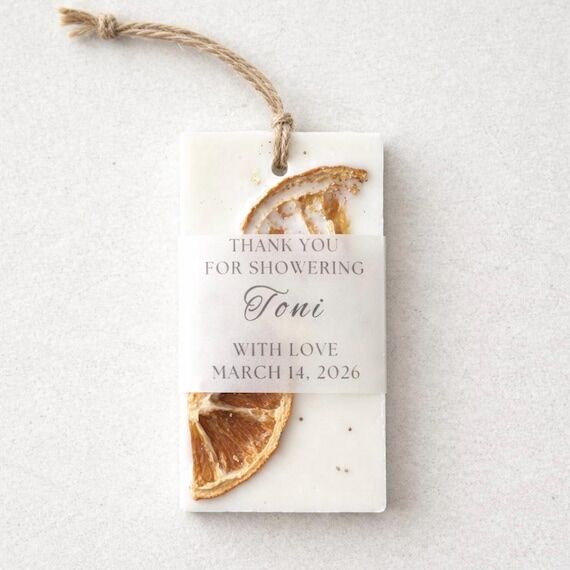 Soy Wax Sachet Favors: Bridal Shower Gifts, S...