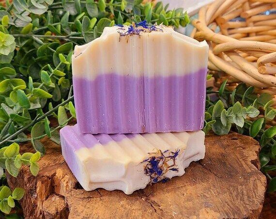 Berry Bliss Natural Cold Process Soap with Bl...