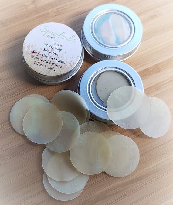 Escape the Germs! Single Use Soap Tabs: Natur...