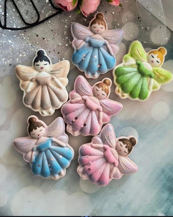 Handmade Fairy Bath Bombs – Strawberry Scen...