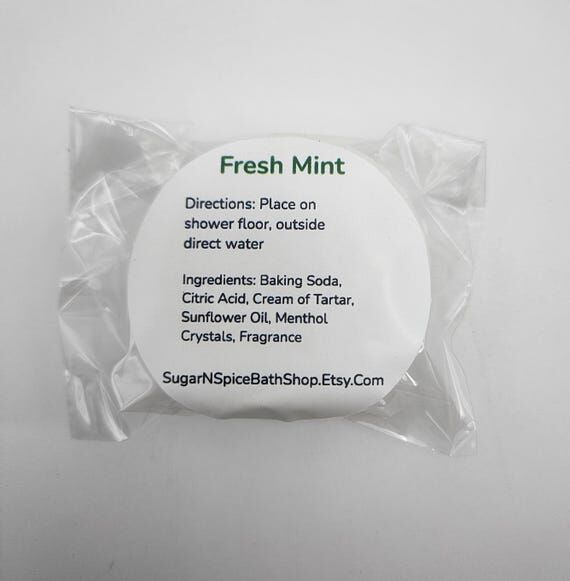 Shower Steamers | Shower Fizzies | Handmade S...