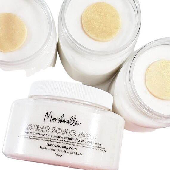 Marshmallow Sugar Body Scrub...