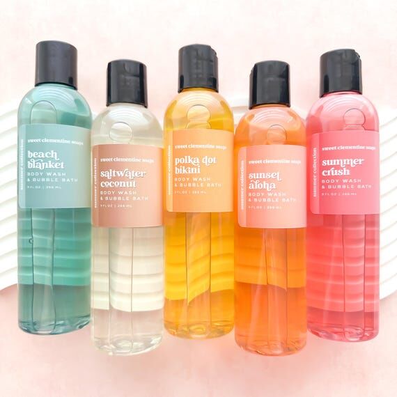 Summer Body Wash| 5 Limited Edition Scents | ...