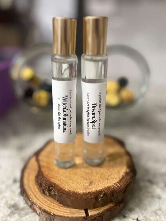 Spell Oil Roll-On – Witchy Pulse Point Oils...