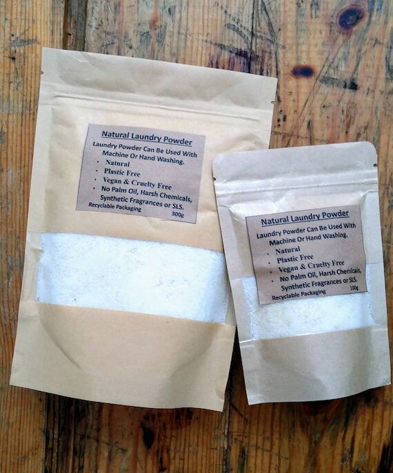 Natural Laundry Soap Powder: Plant-Based, Uns...
