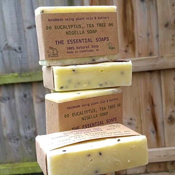 Eucalyptus Tea Tree Soap: Natural, Vegan Soap...