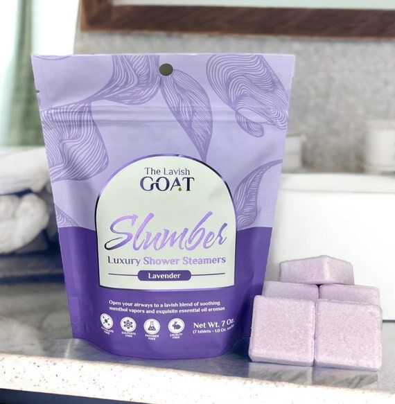 Lavender Shower Steamer 7 Pack | Slumber Show...