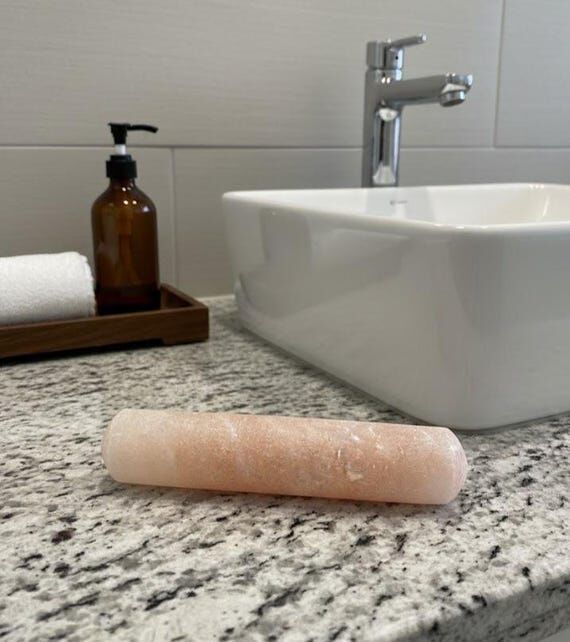 Himalayan Crystal Salt Deodorant Stone Bar: N...
