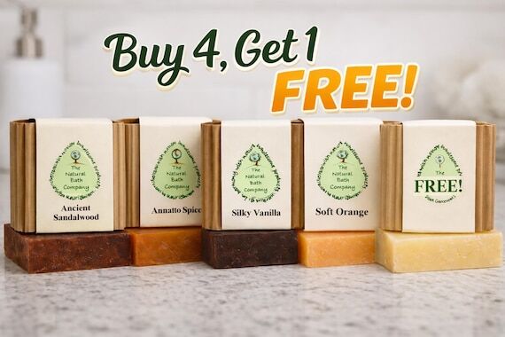 Buy 4 Get 1 Free Vegan Soap Gift Set | Pick Y...