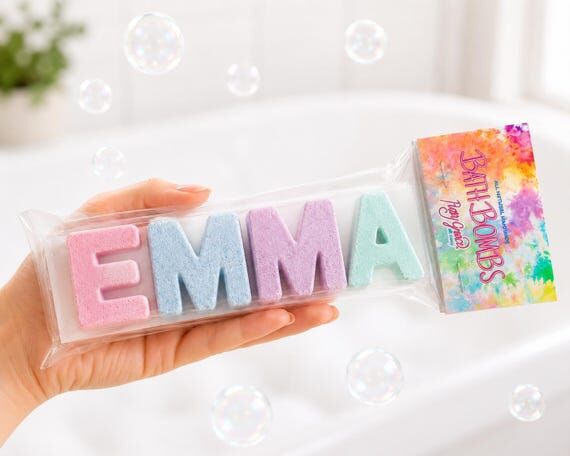 Custom Bath Bombs, Custom Birthday Gift, Gift...