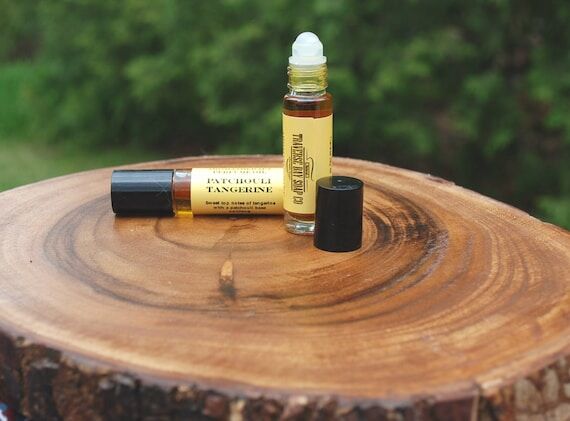 Patchouli Tangerine Perfume Oil, Essential O...