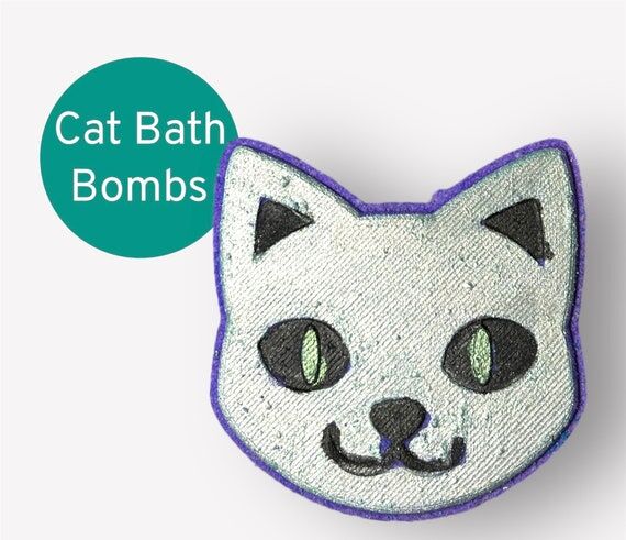 Cat Bath Bombs, Cat Lovers Gifts, Kids Stocki...