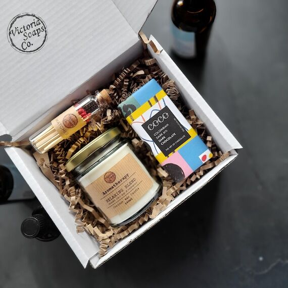 Aromatherapy Candle Gift Set | Soy Wax Candle...