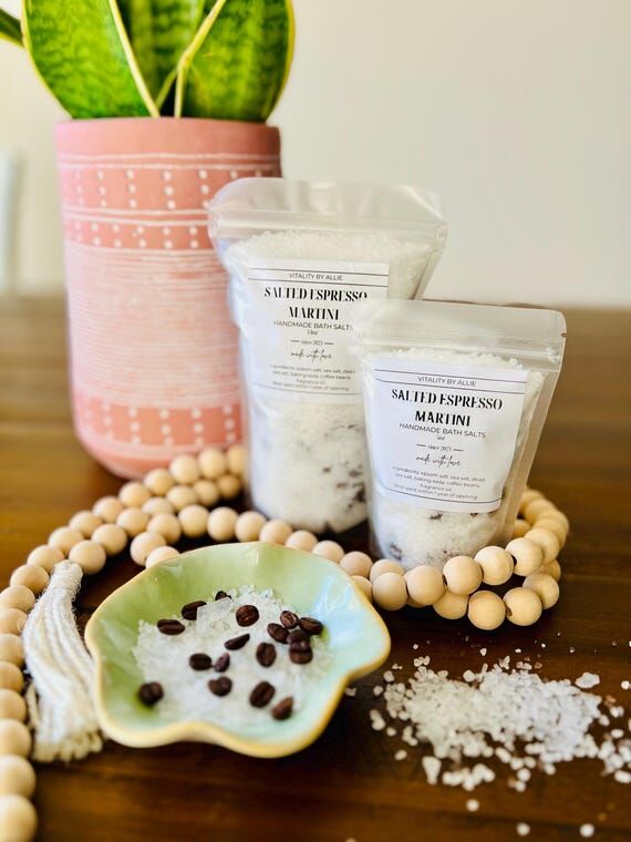 Homemade Bath Salts: Cocktail Inspired Espres...