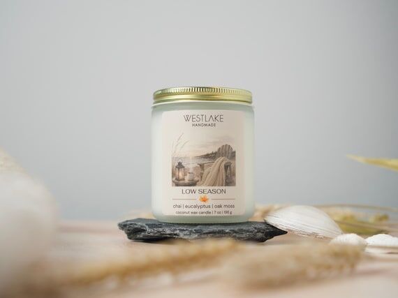 Low Season Scented Candle | Chai Eucalyptus O...