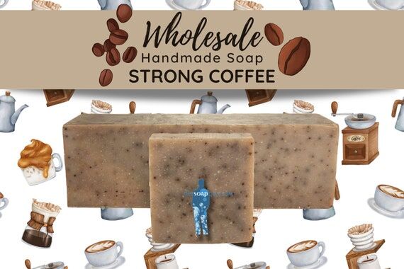 Strong Coffee Soap Loaf | Handmade Vegan Bar ...