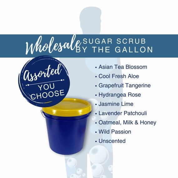 Wholesale Sugar Scrub by the Gallon | Choose ...
