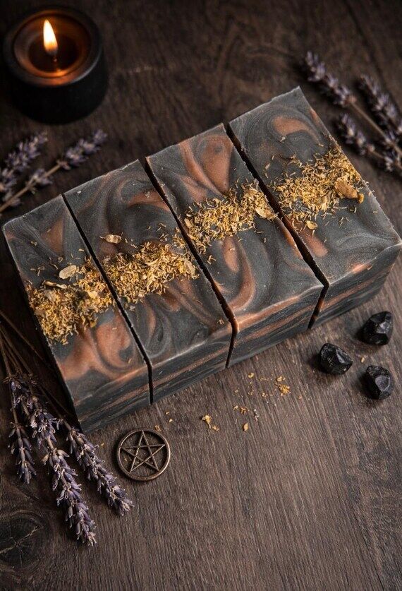 High Priestess Soap: Frankincense Myrrh Essen...