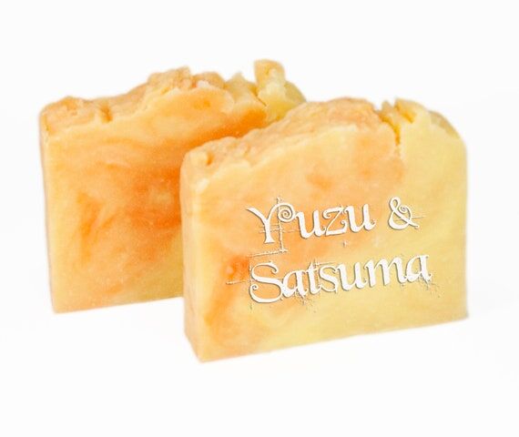 Vegan Citrus Soap, Yuzu and Satsuma Soap, Han...