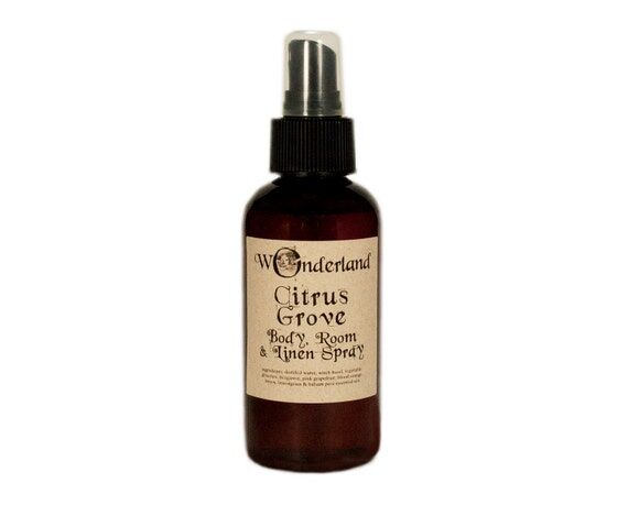 Citrus Grove Spray, Energizing Body Spray, En...