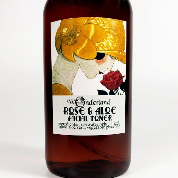 Rose & Aloe Facial Toner, Skin Refreshing Spr...