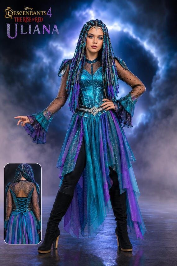 Descendants Uliana Inspired Costume, Descenda...