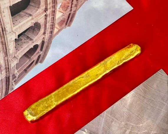 Hand-Cast South African Gold-Infused 100g Bar...