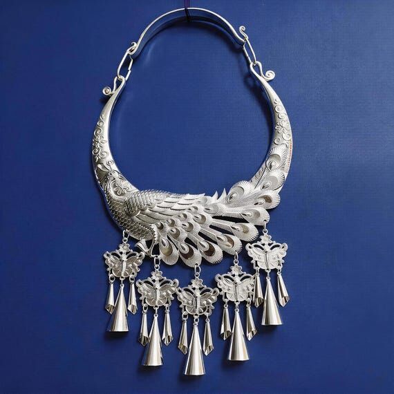 Miao Silver-Plated Choker Necklace| Intangibl...