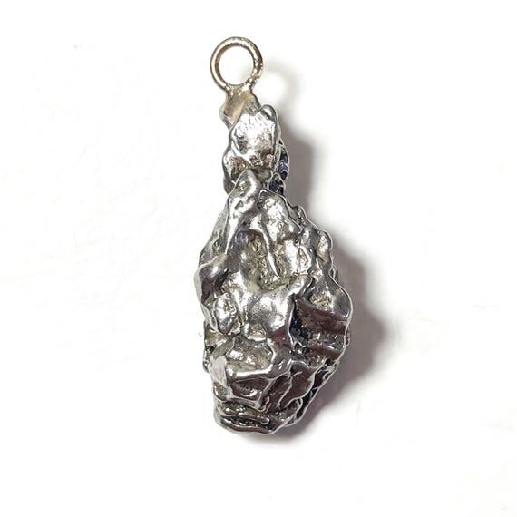 Handmade Argentinian Iron Meteorite Pendant |...
