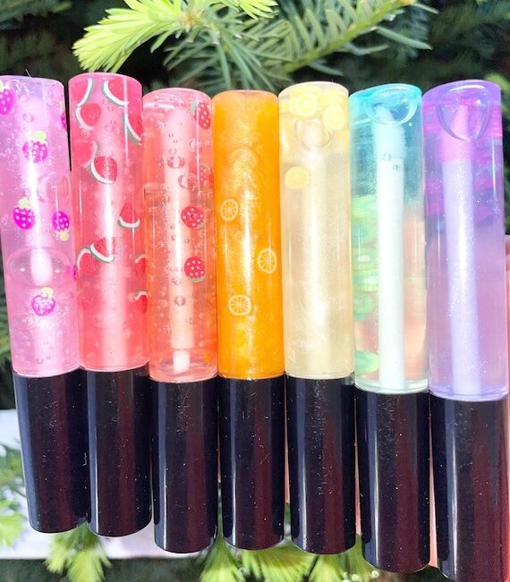 Fruit Flavored Wand Tube Hydrating High Shine...