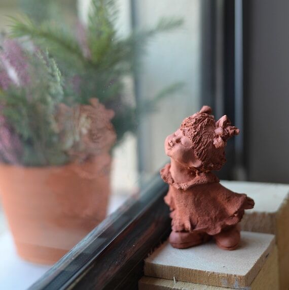 A little girl and her big dreams, Handmade ce...