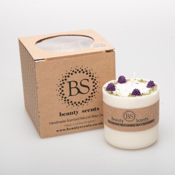 Medium Candle With Blackberry...