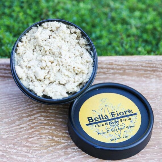 Oat Face & Body Scrub — 4 oz Gentle Exfol...