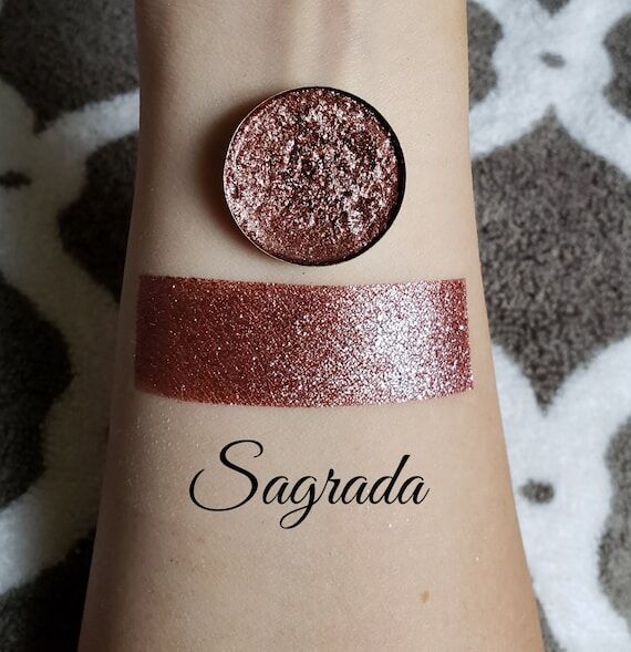 Sagrada Shimmer Eyeshadow, Reflective Pink Me...