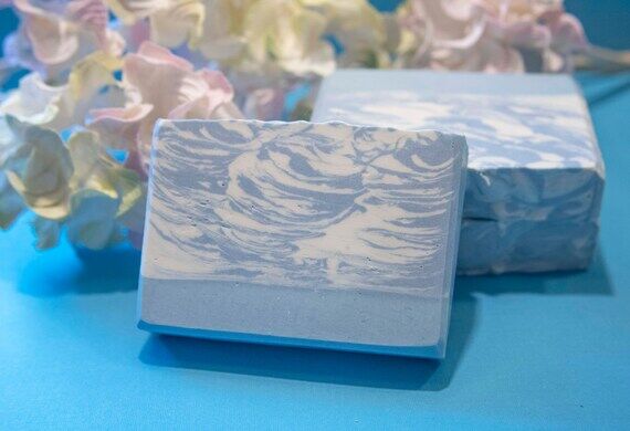 Fresh Snow-Scented Handmade Cold Process Soap...