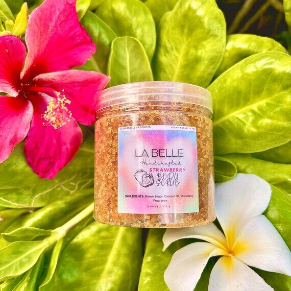 Strawberry Body Scrub...
