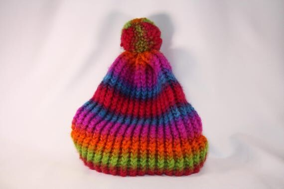 Ladies' Knitted bobble hat...