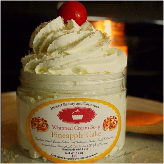 Pineapple Cake Whipped Cream Soap...