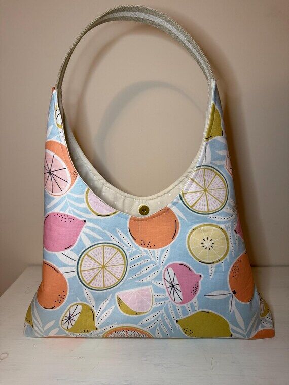 Citrus Breeze Handmade Shoulder Bag...