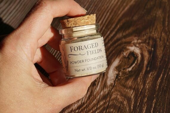 Handmade Natural Clay Face Powder: Sheer Glow...