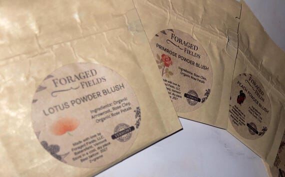 SAMPLE SIZES - Bags of Homemade Makeup, Found...