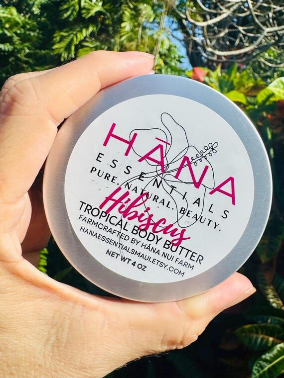 Tropical Body Butter Available in Hibiscus, P...