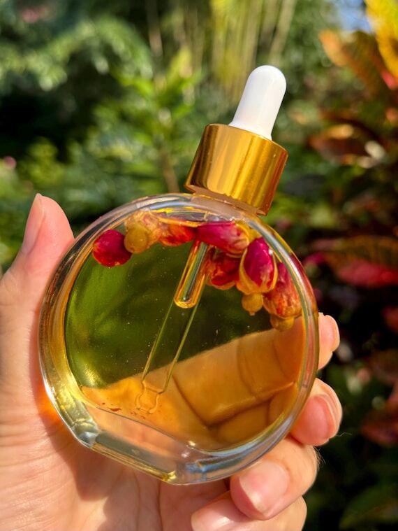 Lokelani Rose Botanical Beauty Oil with Pure ...